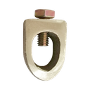 Conector Varilla-Cable / Bronce 100% / Tornillo Acero Inox / Varilla 5/8-3/4 in / Cable 4-1/0 AWG