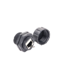Acoplador Industrial RJ45-RJ45 Categoría 6 Blindado IP67 (Waterproof)