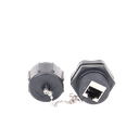 Acoplador Industrial RJ45-RJ45 Categoría 6 Blindado IP67 (Waterproof)