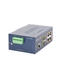 Switch Industrial Administrable Capa 2, 4 Puertos PoE 802.3af/at 10/100/1000T, 2 Puertos SFP 100/1000X