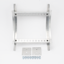 Curva Vertical Interior de Aluminio de 90° Perfil Z / Peralte 3 1/4" / Ancho 12" / Radio 8" / Incluye Tornillería (CHVI90EZ314R8X12AK)