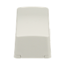Caja de Montaje en Superficie, Para 1 Módulo Mini-Com, Color Blanco Mate