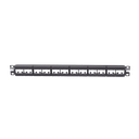 Panel de Parcheo Modular Mini-Com (Sin Conectores), Plano, Sin Blindaje, de 24 Puertos, 1UR