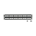 Panel de Parcheo Modular Mini-Com (Sin Conectores), Plano, Sin Blindaje, de 48 Puertos, 2 UR