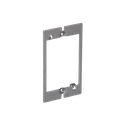 Adaptador de Placa de Pared, de Una Salida, Material CRS/Zinc