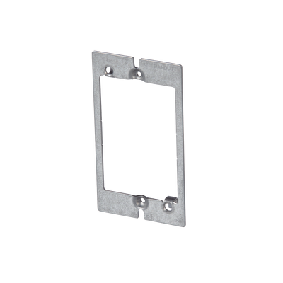 Adaptador de Placa de Pared, de Una Salida, Material CRS/Zinc