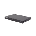 Panel de Distribución de Fibra Óptica, Acepta 3 Placas FAP o FMP, Bandeja Deslizable e Inclinable Hacia Abajo, Hasta 72 Fibras, Color Negro, 1UR