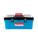 Caja de herramientas de 24" con doble cerradura de metal (60 x 25 x 30 cm)