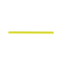 Tapa Con Bisagra a Presión Para Canaleta FiberRunner™ FR12X4YL6, de PVC Rígido, Color Amarillo, 1.8 m de Largo