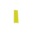 Tapa Con Bisagra a Presión Para Canaleta FiberRunner™ FR12X4YL6, de PVC Rígido, Color Amarillo, 1.8 m de Largo