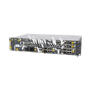 OLT Carrier Class Modular GPON, 2 Ranuras, Incluye 2 Tarjetas de Servicio de 16 puertos GPON, (32 Modulos GPON C+ Incluidos) 1 Fuente de CA, 2 UR, Incluye Instalación de software UNM2000, (Interoperabilidad con ONU´s de Terceros sin Costo)