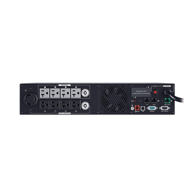 UPS de 3000 VA/3000 W, Topología Línea Interactiva, Entrada 120 Vca NEMA L5-30P, Onda Senoidal Pura, Torre o Rack 2 UR, Con 8 Tomas NEMA 5-20R y 1 NEMA L5-30R