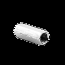 Cople hexagonal roscado cuerda máquina galvanizado de 15.9 mm (5/8")
