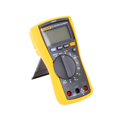 Multímetro Digital para Electricista, con Detector de Voltaje sin Contacto, Uso con Voltaje Máximo de 600 V, Pantalla LED Retroiluminada