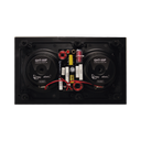 altavoces de montaje en la pared | woofers dobles de 5in | tweeter de 1in | 100W | 8ohms