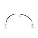 Cable de Parcheo Slim UTP Cat6 - 30 cm (11.81 Pulgadas) Negro Diámetro Reducido (28 AWG)