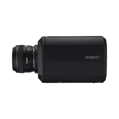 Cámara IP Profesional 8K (33 Megapíxel)  / H.265 & WiseStream / BLC / Analíticos basados en IA / BestShot