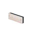 Montaje"U" para Puertas de Vidrio/ 1/2" de Grosor/Uso en chapa magnética de 600 y 1200 lbs/ Ajuste por Opresores