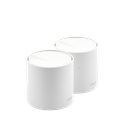 Kit 2 Routers Inalámbricos MESH Interior para Hogar / Doble Banda Wi-Fi 6 AX1800 Mbps / 2 Puerto Gigabit WAN/LAN / 2 Antenas Internas / Administración Mediante la App Deco (iOS, Android) / Protección HomeShield