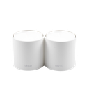 Kit 2 Routers Inalámbricos MESH Interior para Hogar / Doble Banda Wi-Fi 6 AX1800 Mbps / 2 Puerto Gigabit WAN/LAN / 2 Antenas Internas / Administración Mediante la App Deco (iOS, Android) / Protección HomeShield