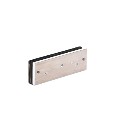 Montaje"U" para Puertas de Vidrio/ 1/2" de Grosor/Uso en chapa magnética de 600 y 1200 lbs/ Ajuste por Opresores