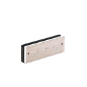 Montaje"U" para Puertas de Vidrio/ 1/2" de Grosor/Uso en chapa magnética de 600 y 1200 lbs/ Ajuste por Opresores