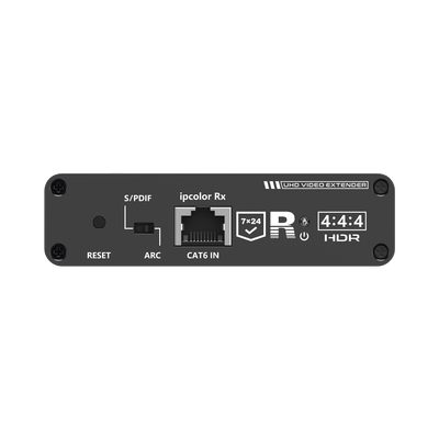 Receptor Compatible para Kits TT- 676 / 4K@60Hz con IR / Distancia de 70 Metros / Conexión en Cascada de hasta 10 Receptores con TT676.