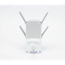 Repetidor / Extensor de Cobertura WiFi AC, 2600 Mbps, doble banda 2.4 GHz y 5 GHz, con 1 puerto 10/100/1000 Mbps, 4 antenas externas