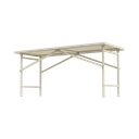 Mesa de Trabajo Plegable 100% para Trabajos Pesados (1832x791x813mm).