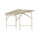 Mesa de Trabajo Plegable 100% para Trabajos Pesados (1832x791x813mm).