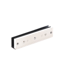 Montaje en "U" para Puertas de Vidrio /1/2" de Grosor/  Uso con chapas de 600 y 750 lbs / Ajuste por Opresores