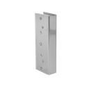 Montaje "U" para Puertas de Vidrio/ 3/4" de Grosor/ Para Chapas Magnéticas de 1200 lbs./ Ajuste por Opresores