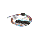 Kit de 12 Pigtails con Conector LC, Multimodo 50/125 OM3, 900um, de 1 Metro (3.28 Pies)