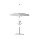 Antena Omnidireccional de Bajo Perfil Ultra Delgada con Reflector para Máxima Ganancia de 7dBi. Cubre bandas de celular 5G, 4G, 3G y WiFi de 608 a 2700 MHz.