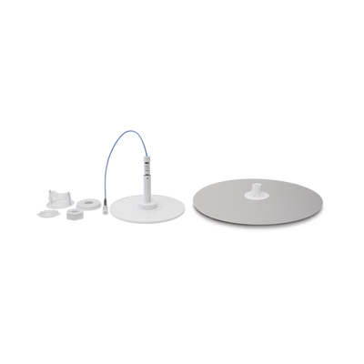 Antena Omnidireccional de Bajo Perfil Ultra Delgada con Reflector para Máxima Ganancia de 7dBi. Cubre bandas de celular 5G, 4G, 3G y WiFi de 608 a 2700 MHz.