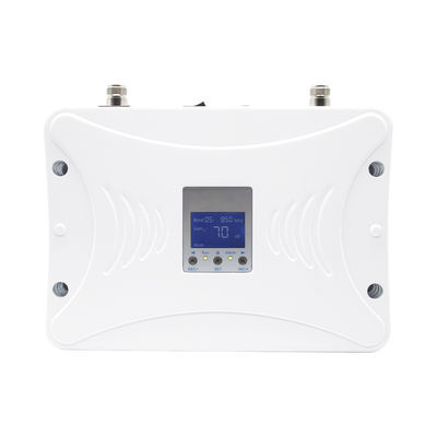 Kit Amplificador de Señal Celular 4.5G LTE, 3G y Voz. Funciona con Todos los Operadores. Soporta Múltiples Dispositivos y Tecnologías. Hasta 1000 metros cuadrados de Cobertura