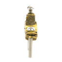 Conector Tubo a Cable / Bronce 100% / Tubo hasta 1 1/4 in / Cable 4 AWG / Aterrizaje Torres TZ / Sin Soldadura