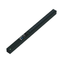 PDU Monitoreable (MI) para Distribución de Energía, Enchufe de Entrada NEMA 5-15P, Con 16 Salidas NEMA 5-20R, de Instalación Vertical, 120 Vca, 15 Amp