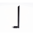Adaptador  USB inalámbrico doble banda AC 600 Mbps, antena de alta ganancia.