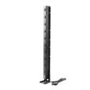 PDU Vertical de 10 Contactos (NEMA 5-15R). Volt. Ent./Sal.: 120Vca/15A compatible con Racks EIRL y EIQR.