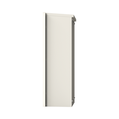 Gabinete Acero Galv. para 3 Bat. PL110D12. Puerta Ventilada. Acc. de piso o poste No incluidos (400 x 1060 x 300mm).