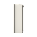 Gabinete Acero Galv. para 3 Bat. PL110D12. Puerta Ventilada. Acc. de piso o poste No incluidos (400 x 1060 x 300mm).