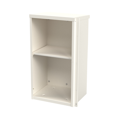 Gabinete Acero Galv. para 2 Baterías PL110D12  (400 x 730 x 300mm). Puerta Ventilada. Acc. para piso o poste No incluidos.