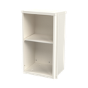 Gabinete Acero Galv. para 2 Baterías PL110D12  (400 x 730 x 300mm). Puerta Ventilada. Acc. para piso o poste No incluidos.