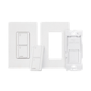 (Caseta Wireless) Kit, Apagador, base para empotrar en pared el control remoto PICO, tapa, ideal para el control de iluminación,.