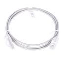 Cable de Parcheo Slim UTP Cat6 - 1.5 Metros (4.92 Pies) Gris Diámetro Reducido (28 AWG)