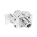 Protector RF Coaxial Para 10 a 1000 MHz Con Ceja Frontal Con Conectores N Macho y N-Hembra, 50 Ω