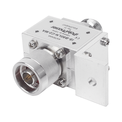 Protector RF Coaxial Para 10 a 1000 MHz Con Ceja Frontal Con Conectores N Macho y N-Hembra, 50 Ω
