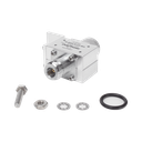 Protector RF Coaxial Para 10 a 1000 MHz Con Ceja Frontal Con Conectores N Macho y N-Hembra, 50 Ω