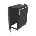 Gabinete Profesional para Telecomunicaciones de 24UR, 600 mm de Ancho x 1000 mm de Profundidad, Se envía el Gabinete Armado.